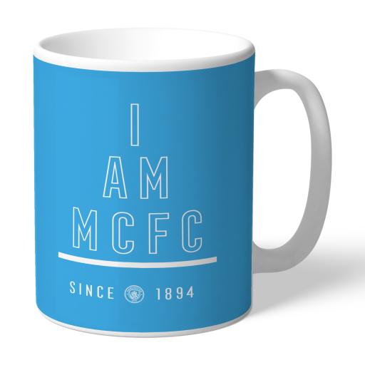 Personalised Manchester City FC I Am Mug.