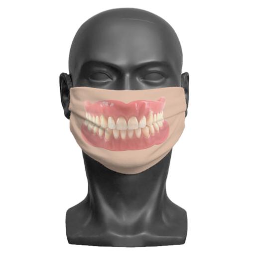 False Teeth Adult Face Mask
