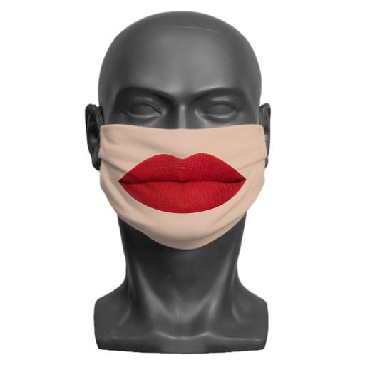 Lips Adult Face Mask