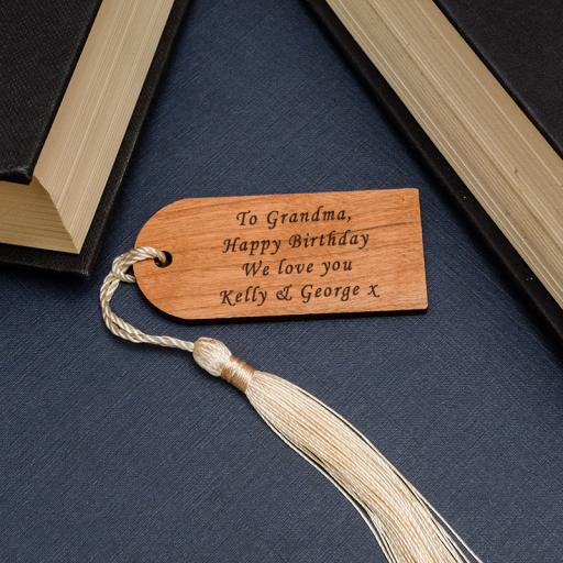 Personalised Arch Wooden Bookmark