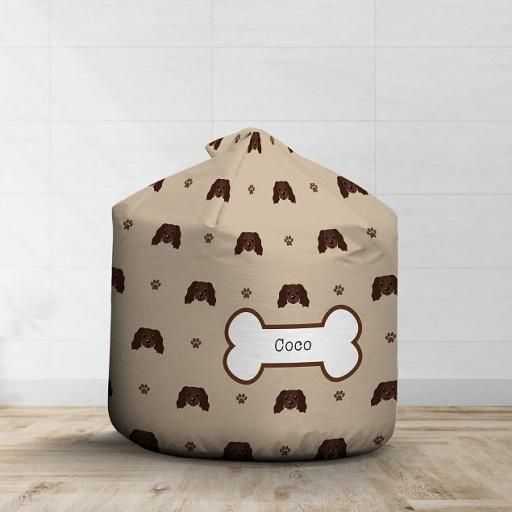 Personalised Dog Themed Bean Bags