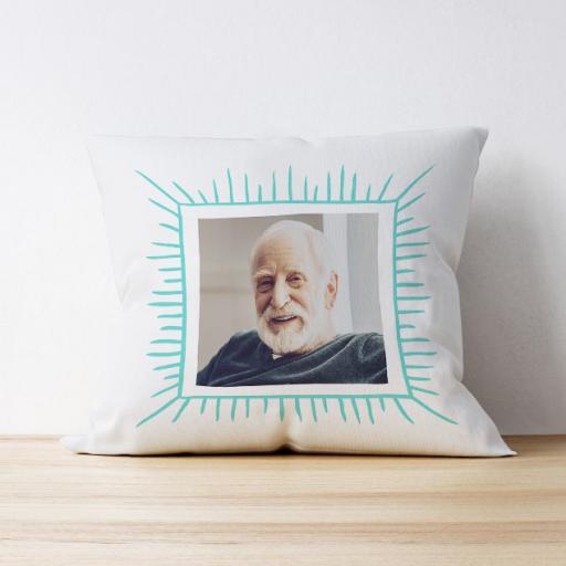Personalised Photo Upload Cushion - Grandpa