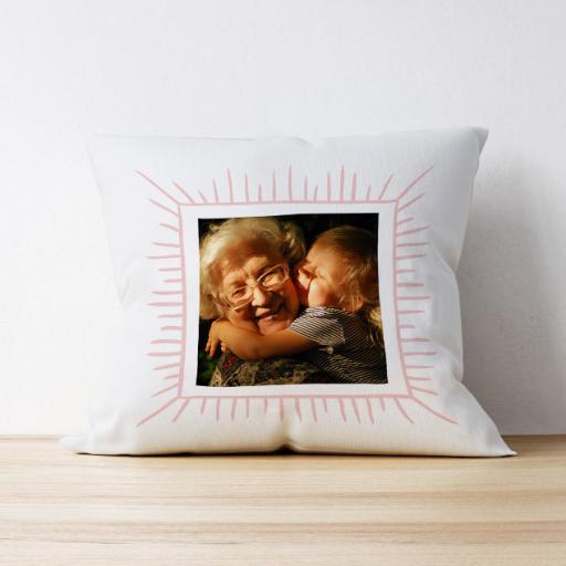 Personalised Photo Upload Cushion - Grandma