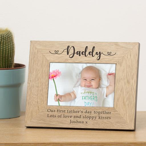Personalised Daddy Photo Frame